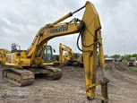 Used Komatsu Excavator,Used Komatsu,Used Komatsu Excavator in yard,Front of used Komatsu